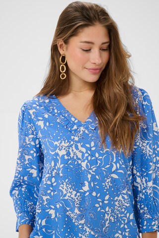 Cream Bluse 'CRTiah' in Blau