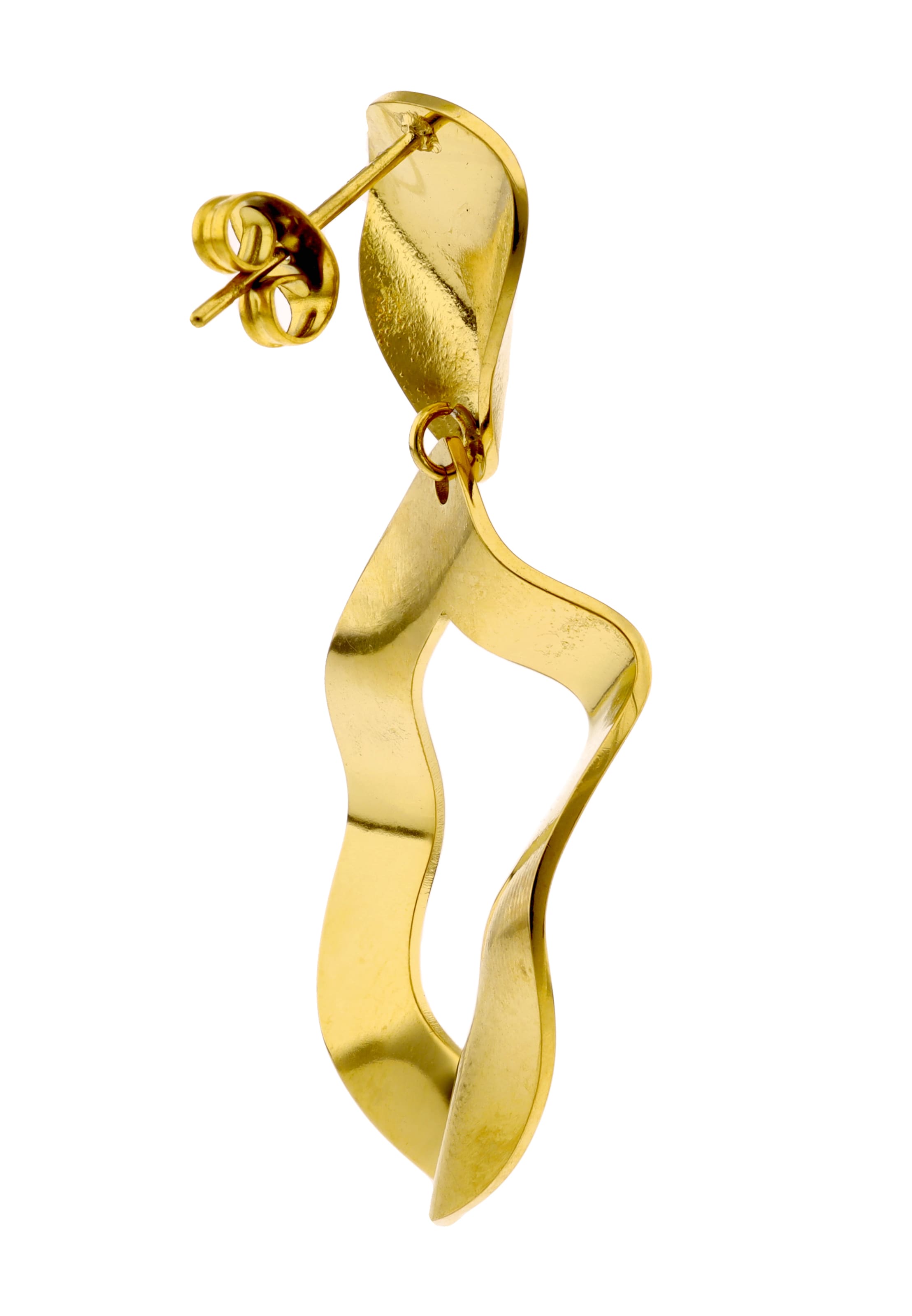 Boucles d'oreilles usha WHITE LABEL en or