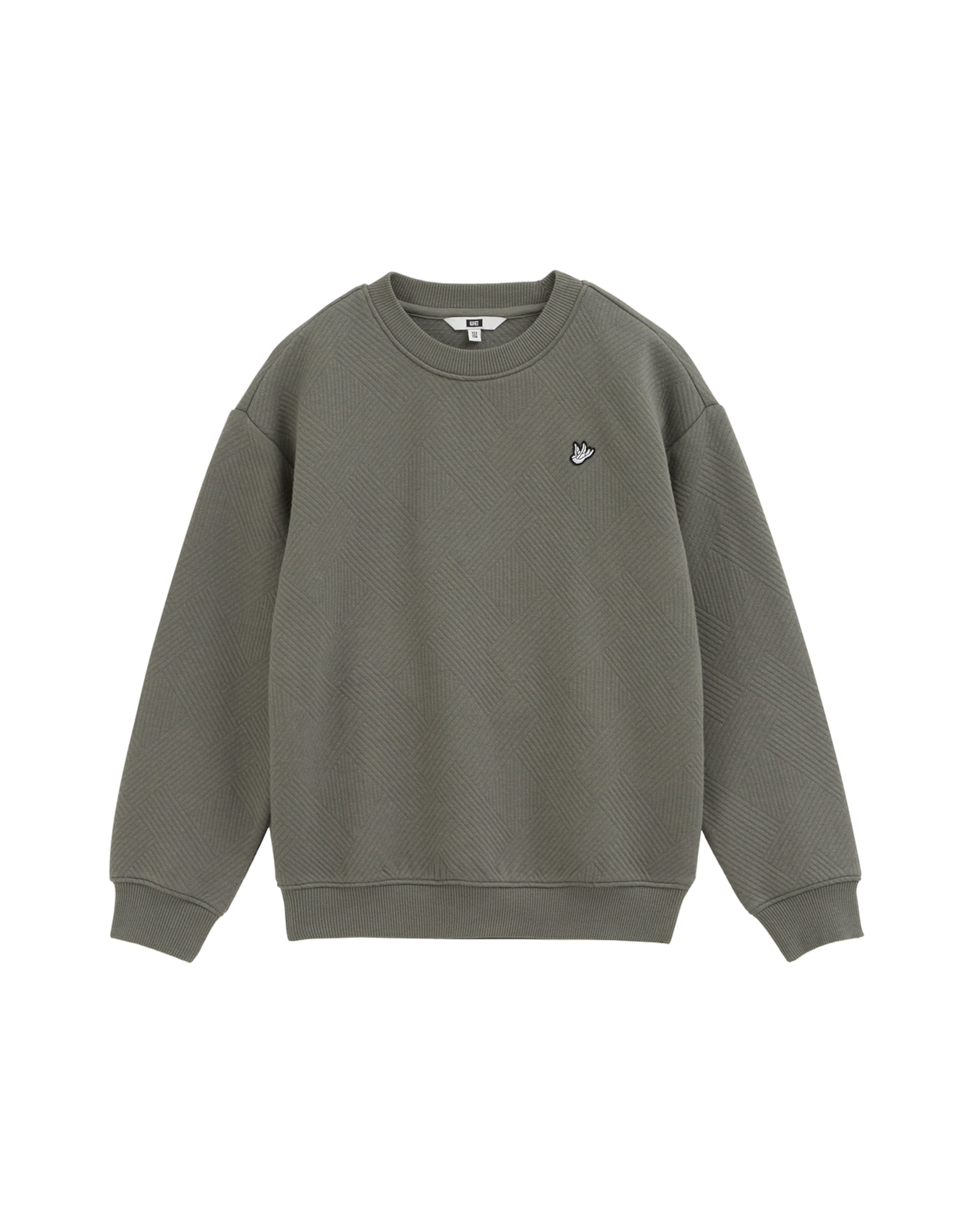 Felpa di WE Fashion in verde: frontale