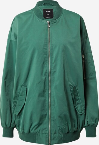 Cotton On Between-Season Jacket in Green: front