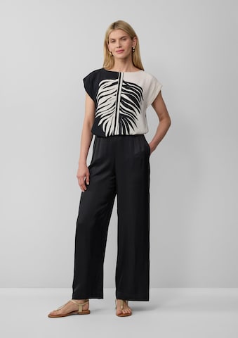 s.Oliver BLACK LABEL T-Shirt in Schwarz