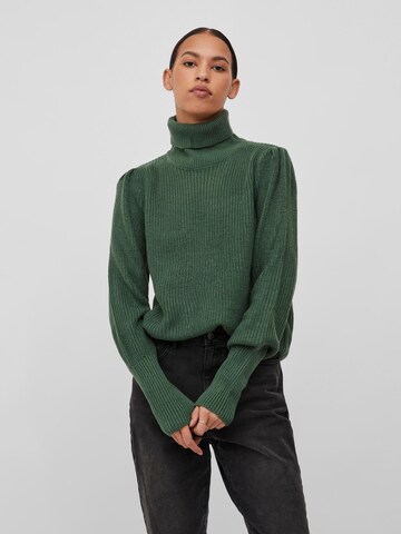 VILA Sweter 'Lou' w kolorze zielony: przód