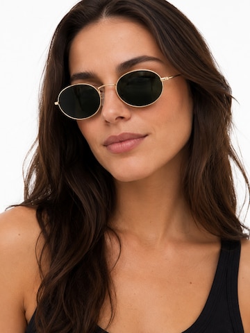 VEYREY Sunglasses 'Lennon' in Gold