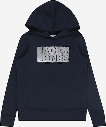 Jack & Jones Junior Majica 'PETER' | modra barva: sprednja stran