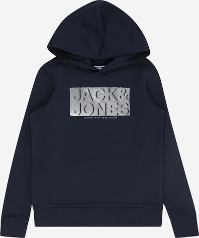 Jack & Jones Junior Sweat 'PETER' en bleu marine / blanc, Vue avec produit