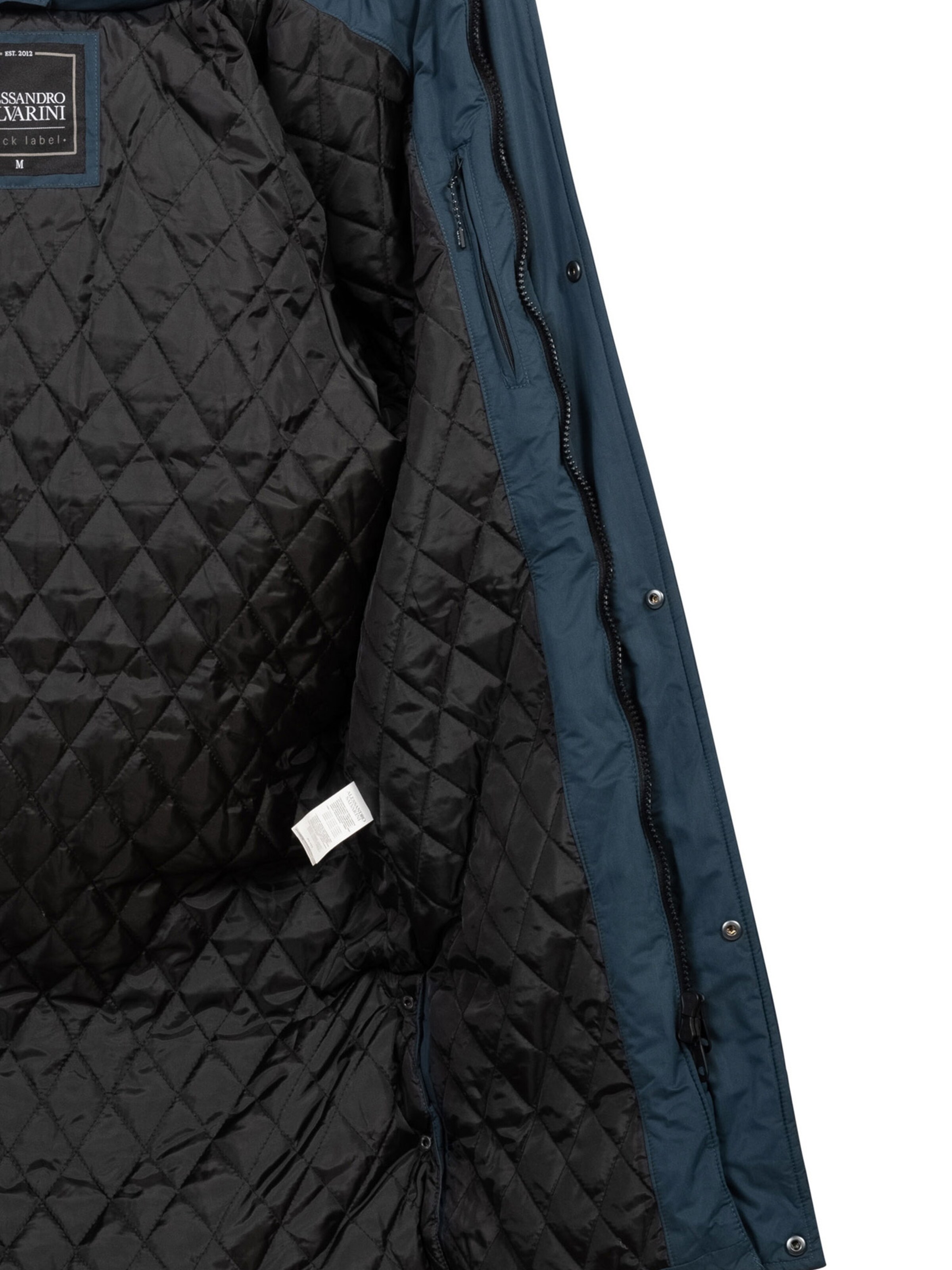 Alessandro Salvarini Winterparka 'AS425' in Blauw