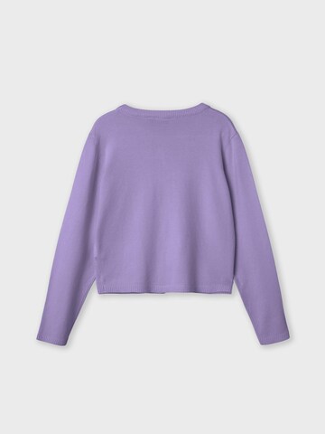 NAME IT Knit cardigan 'Valma' in Purple