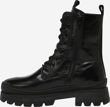 GABOR Lace-Up Ankle Boots in Black