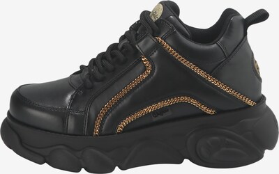 BUFFALO Plateausneaker in schwarz, Produktansicht