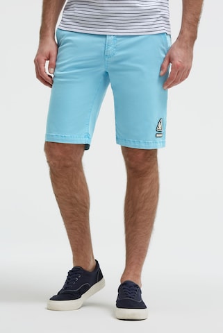 Gaastra Regular Chino Pants in Blue: front