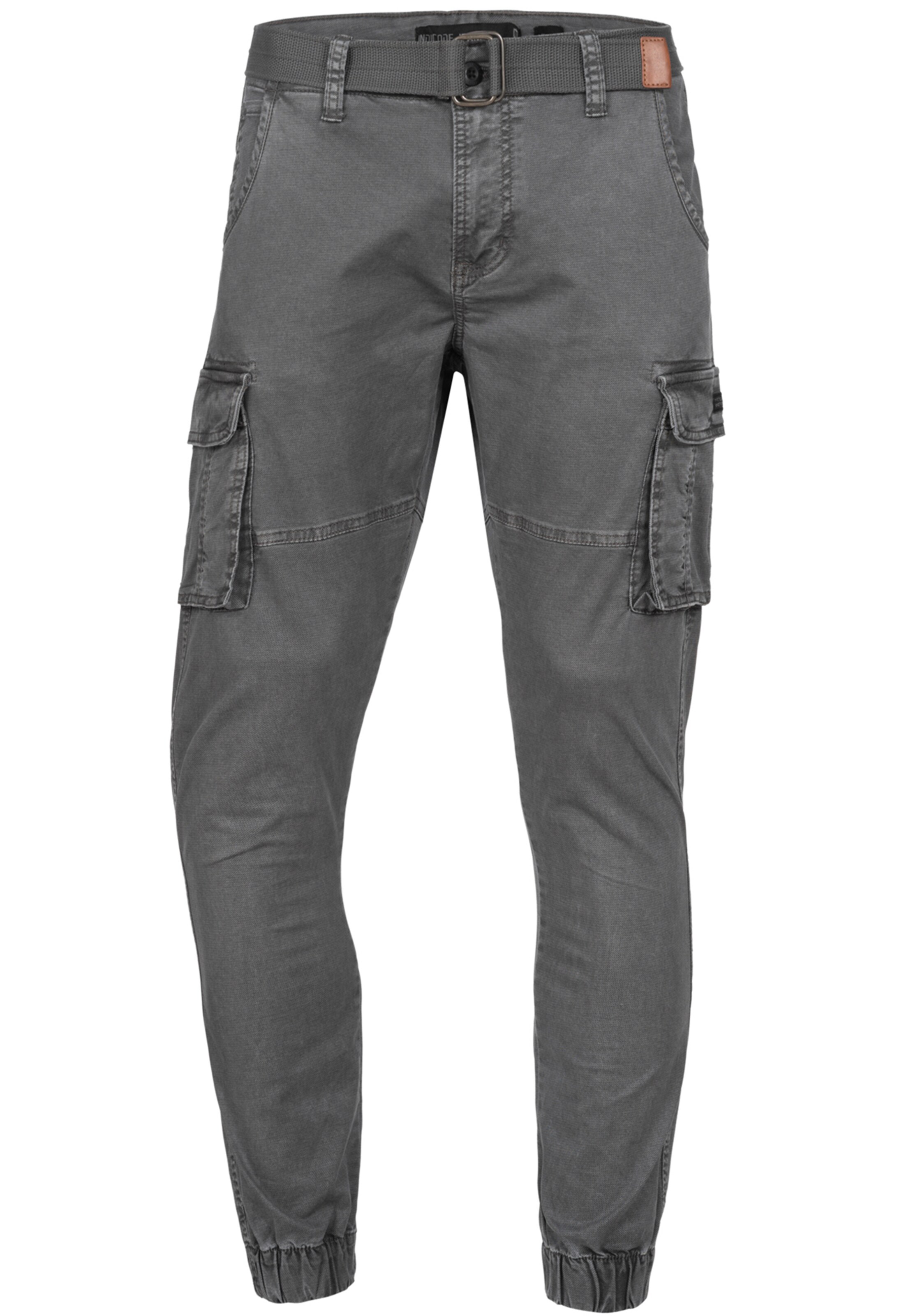 INDICODE JEANS Pants ' Kerr ' in Grey: front