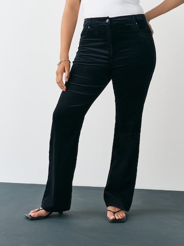 Next - Bootcut Pantalón en azul: frente