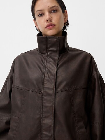 Veste mi-saison Bershka en marron