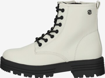 Bottines à lacets s.Oliver en blanc