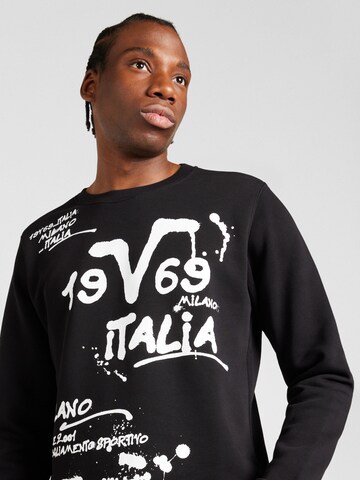 19V69 ITALIA Majica 'BASTIAN' | črna barva