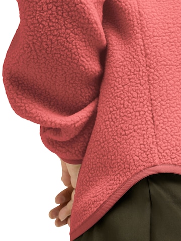 JACK WOLFSKIN Fleecejacke 'Lite Curl Full-Zip'‌‌‌‌‌‌ in Orange