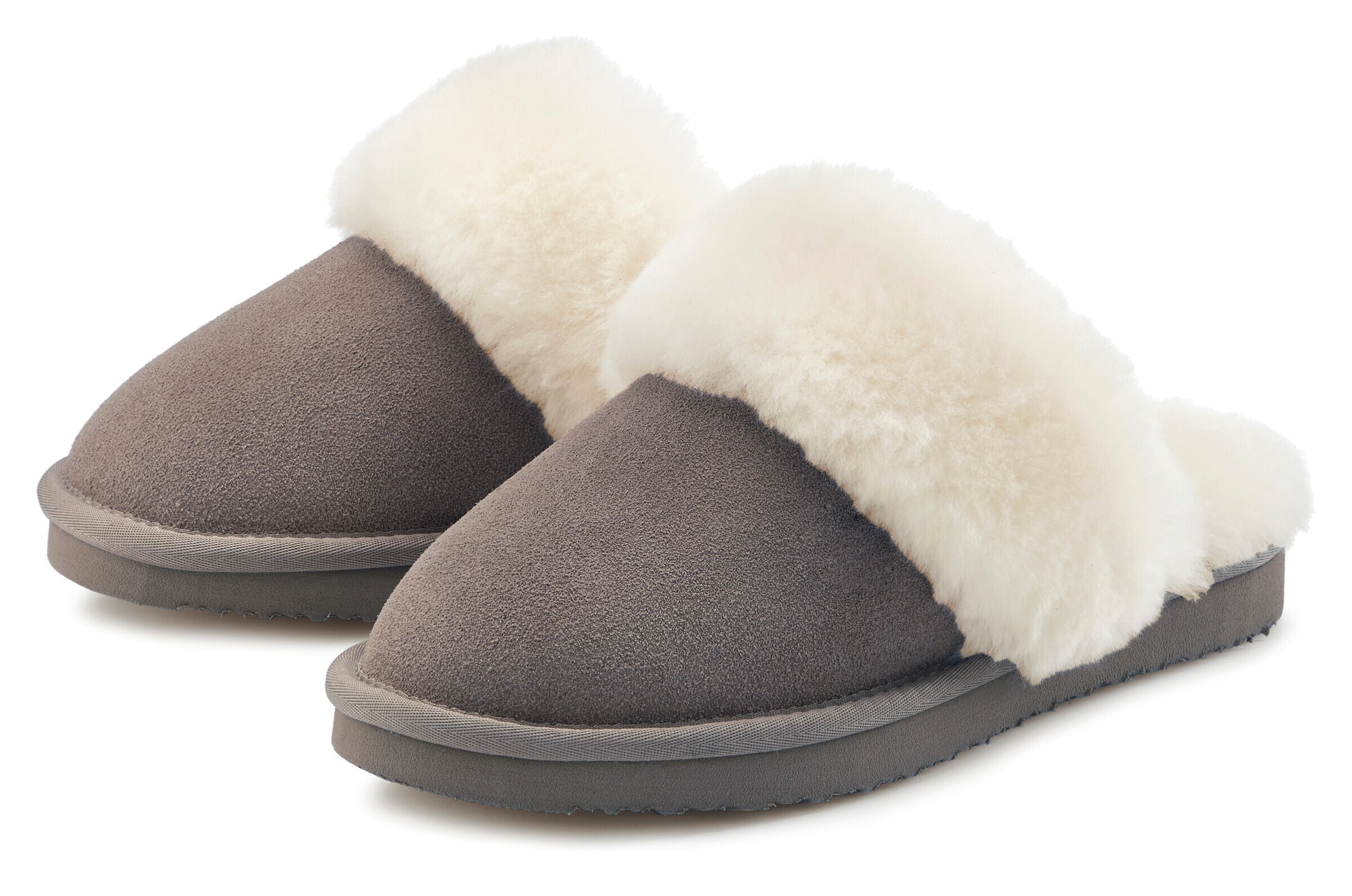 VIVANCE Slippers in Grey