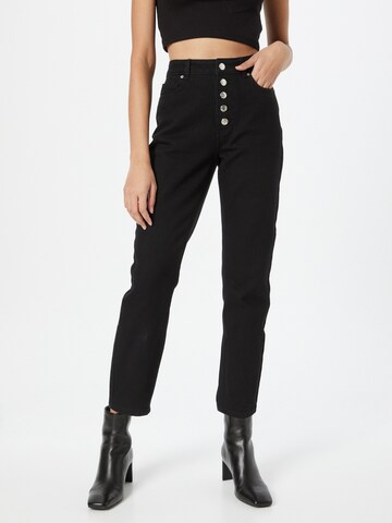 VERO MODA Regular Jeans 'Brenda' in Zwart: voorkant