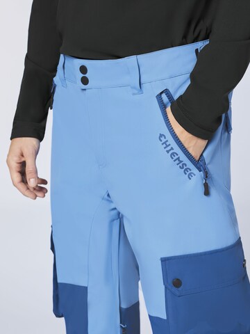 CHIEMSEE Regular Workout Pants in Blue