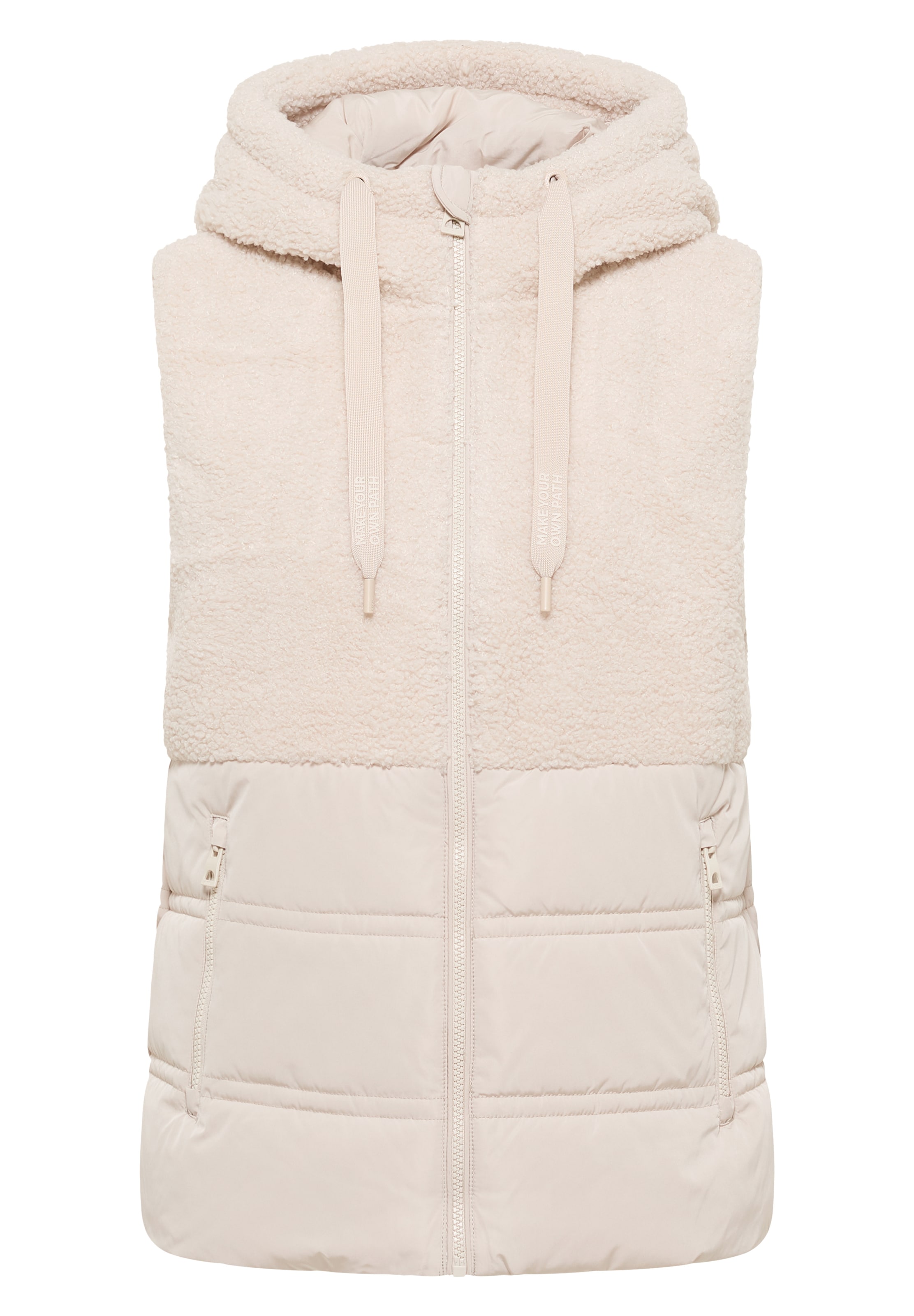 CECIL Vest in White: front