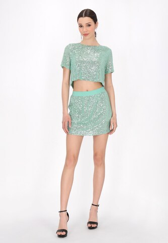 myMo at night - Falda 'Evening' en verde