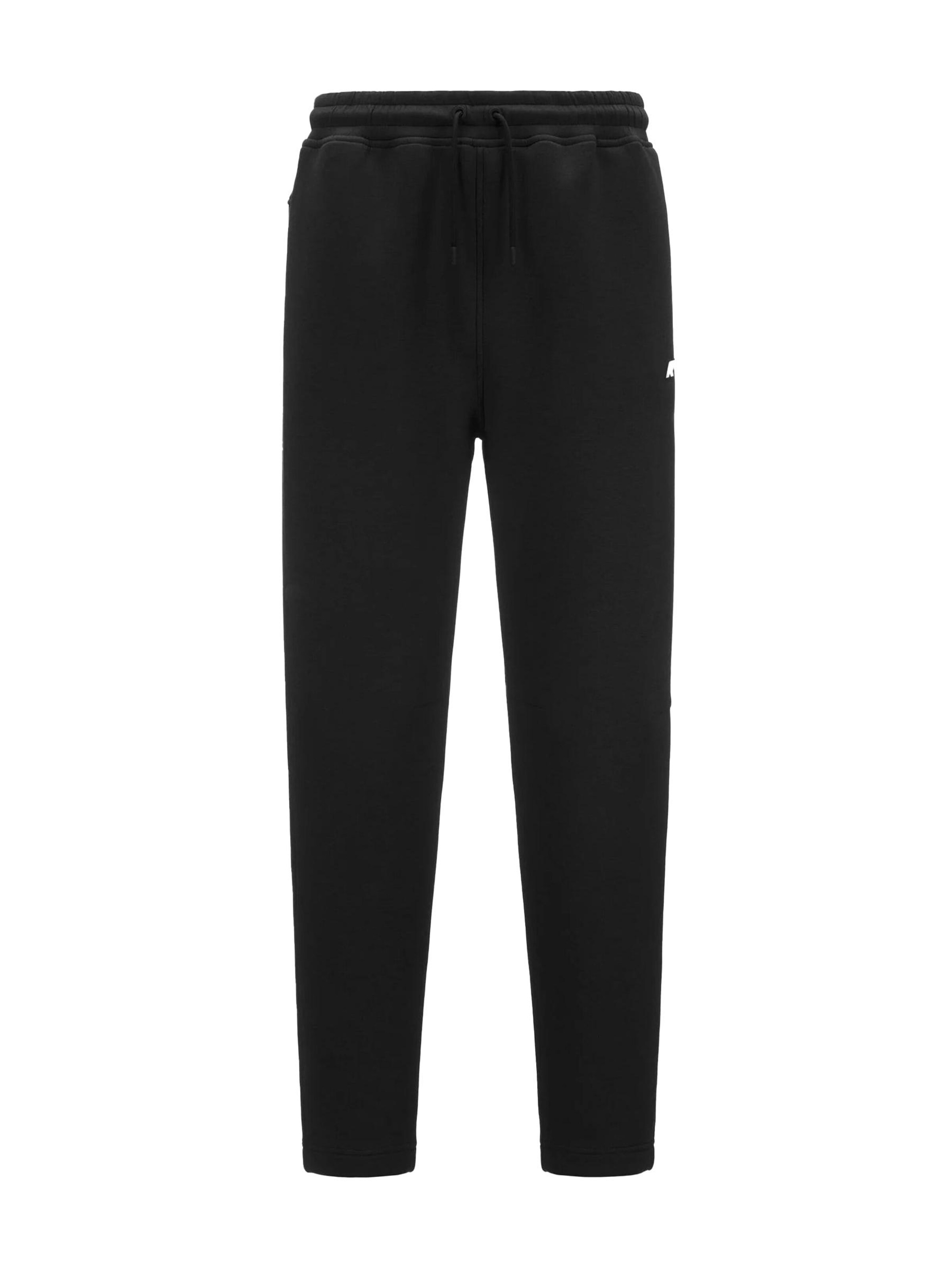 Regular Pantalon de sport K-Way en noir : devant