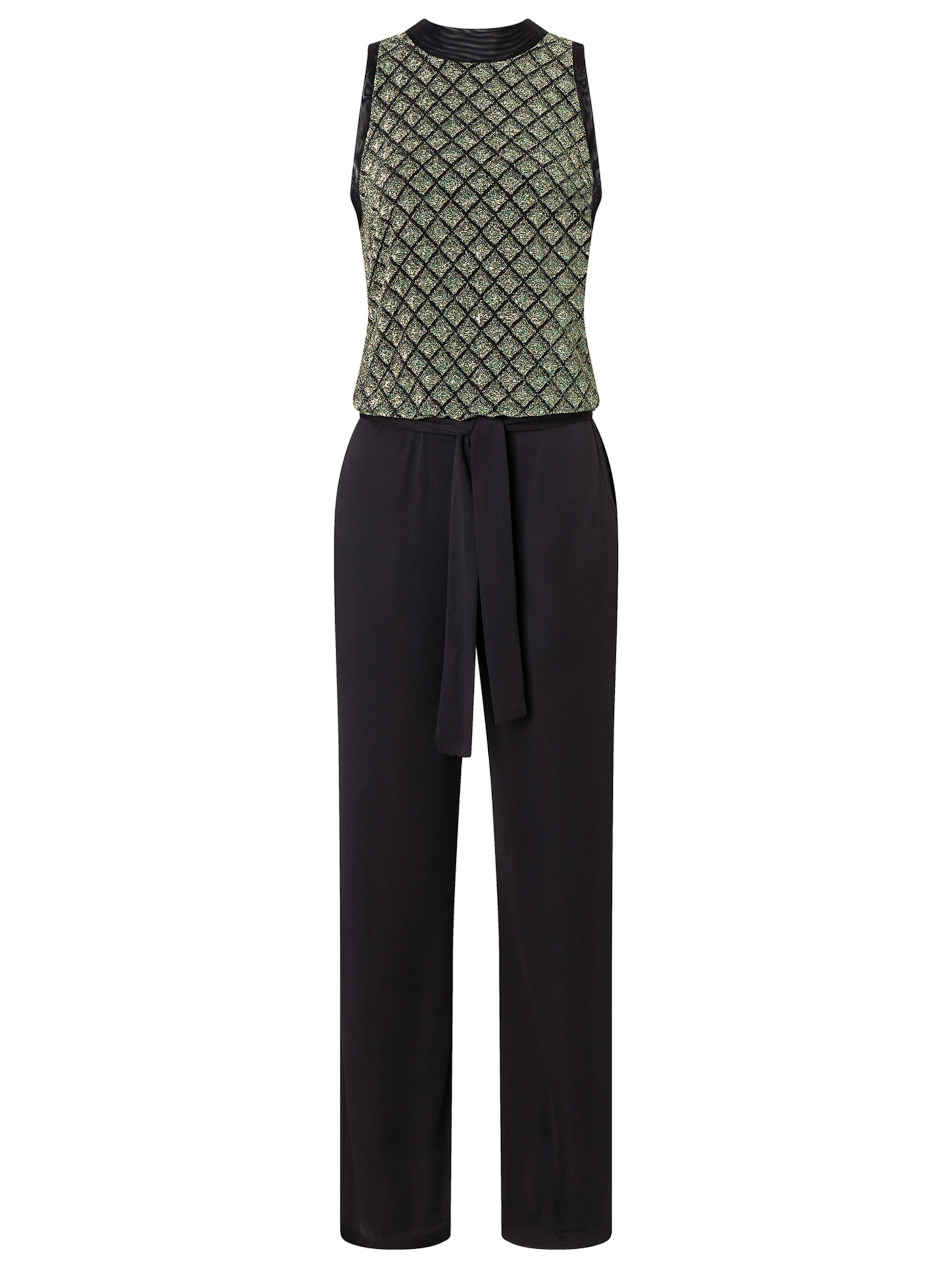 Ana Alcazar Jumpsuit ' Sakora ' in Black: front