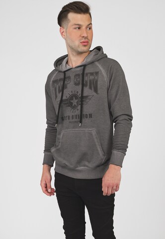 TOP GUN Sweatshirt in Grau
