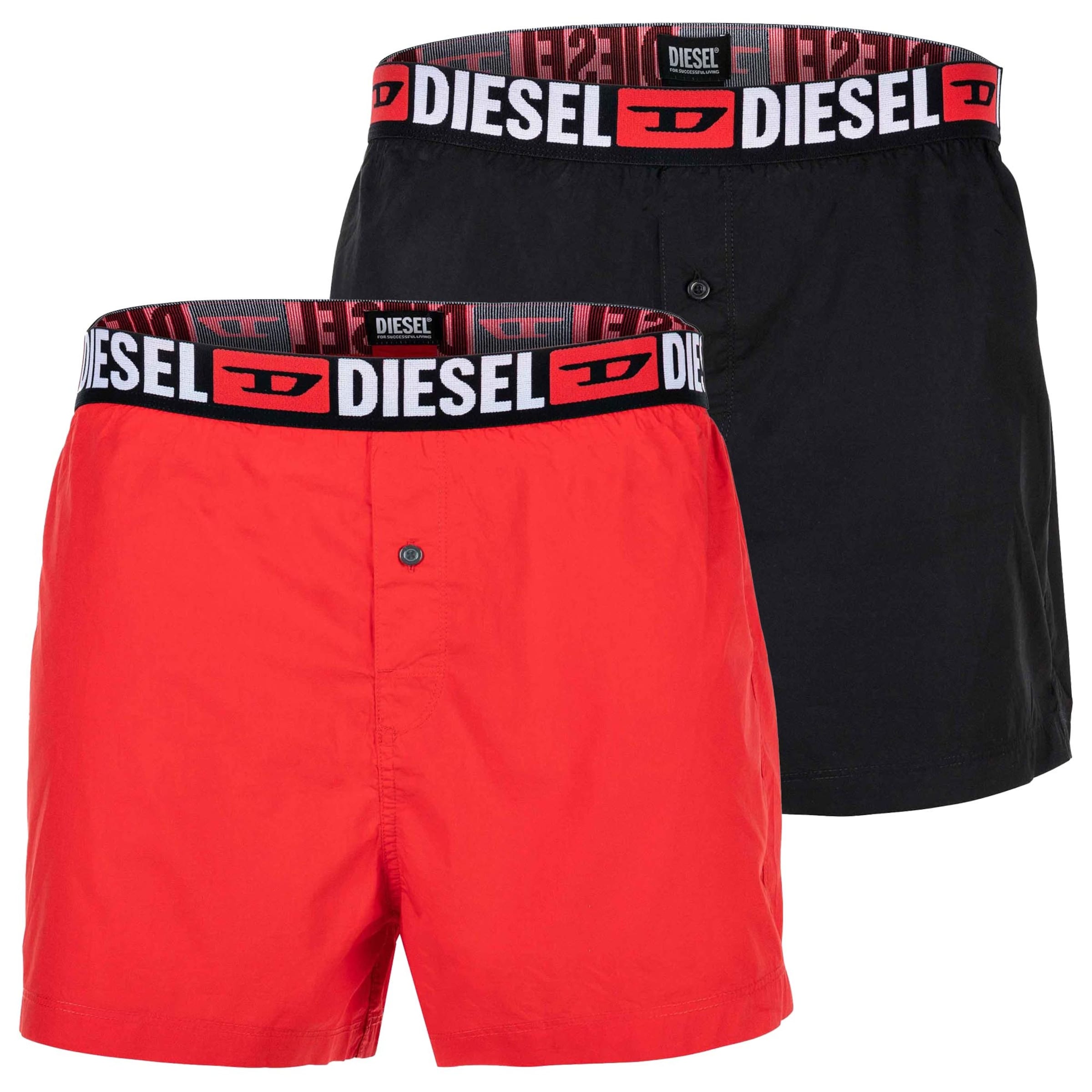 DIESEL Boxeralsók - piros: elől