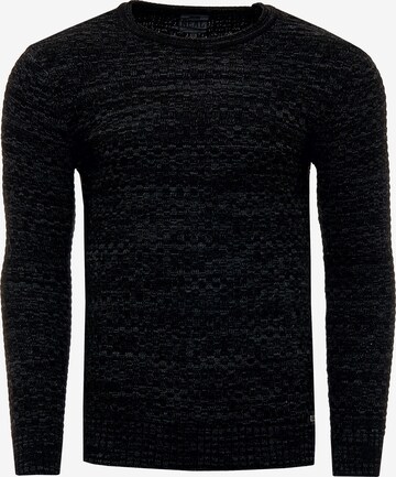 Rusty Neal Pullover in Schwarz: predná strana