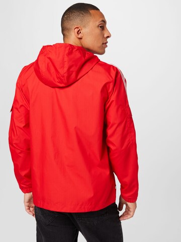 ADIDAS ORIGINALS Between-season jacket 'Adicolor Classics 3-Stripes ' in Red