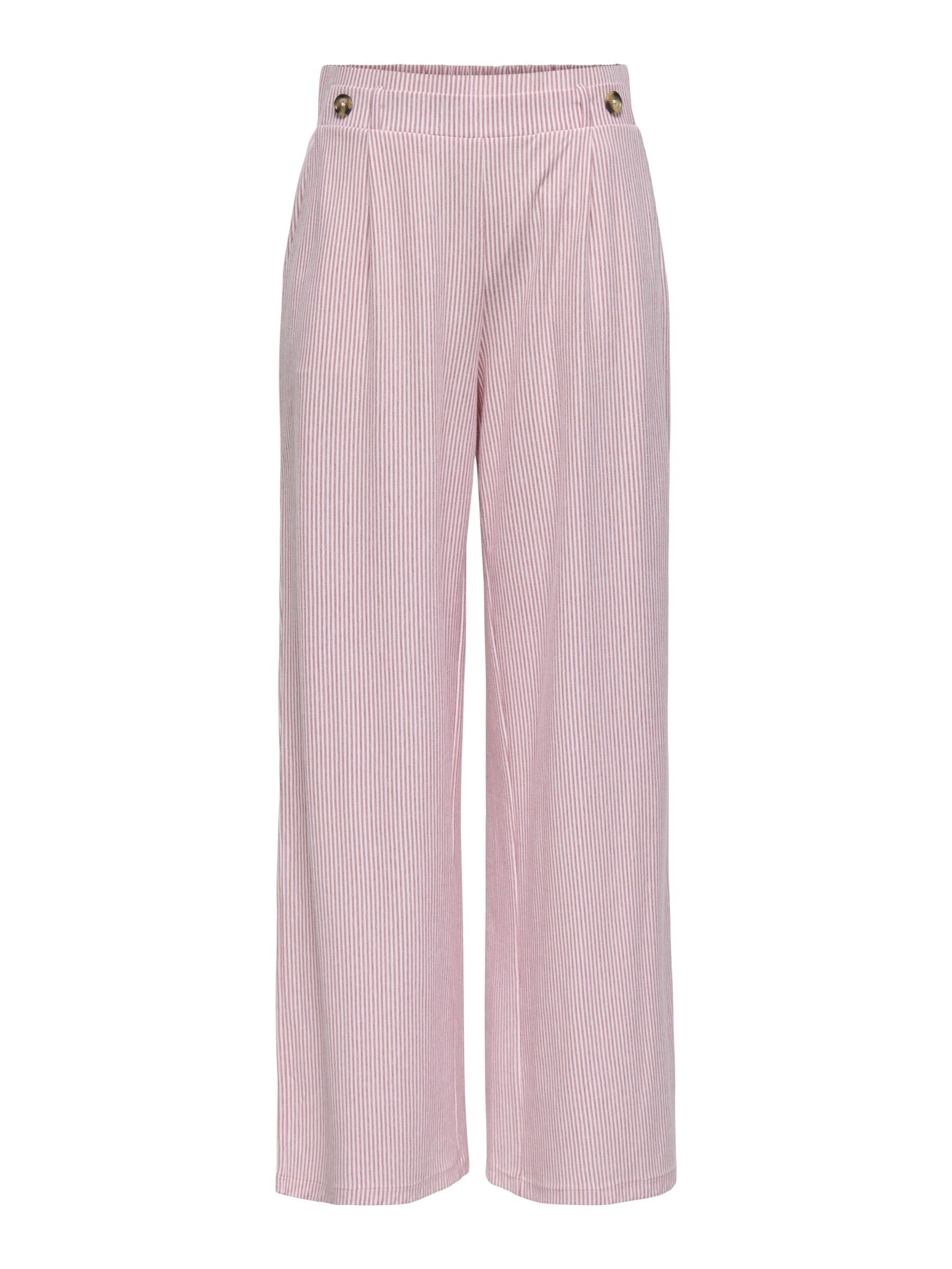 Pantaloni con pieghe 'JDYNelli' di JDY in rosa: frontale