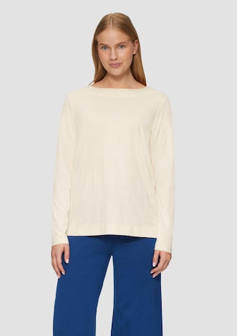 s.Oliver Shirt in Beige: voorkant