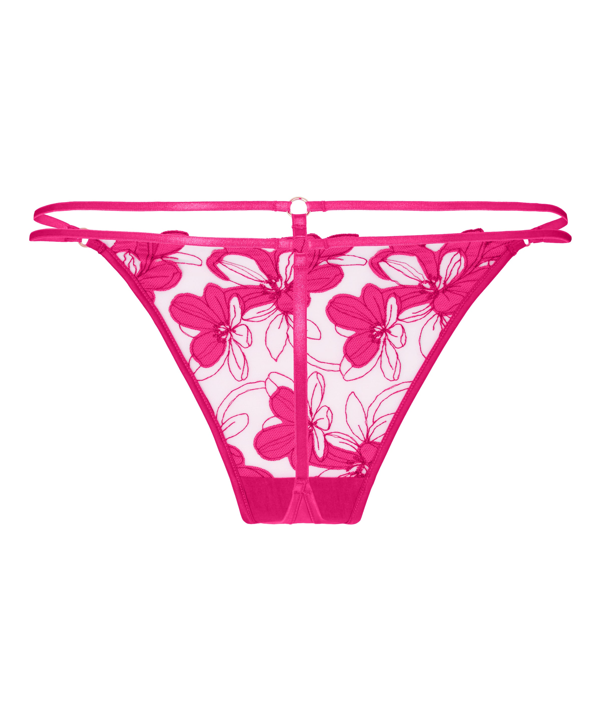 String 'Beatrice' Hunkemöller en rose