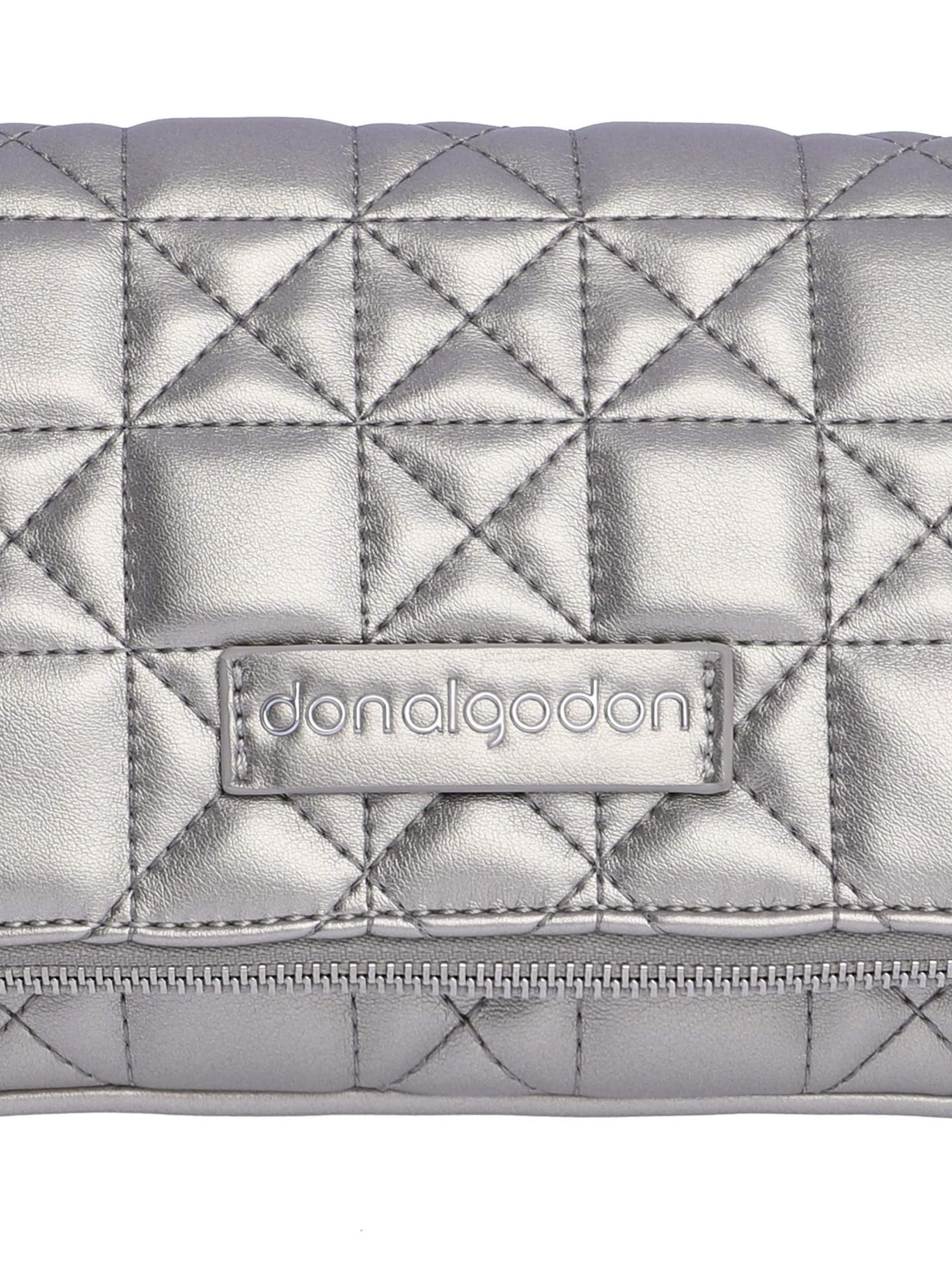 Don Algodon - Bolso de hombro 'Bolso bandolera para mujer DON ALGODON Milena de piel sintética con cremallera' en plata