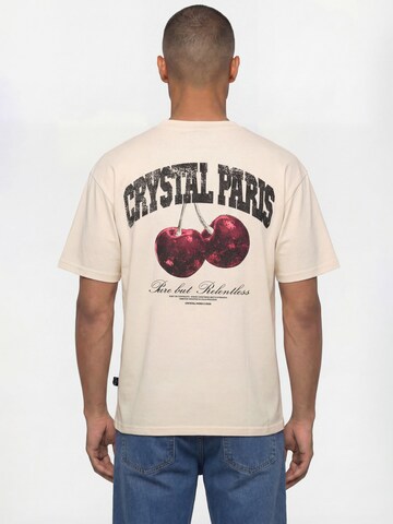 Crystal Paris Shirt 'Relentless' in Beige