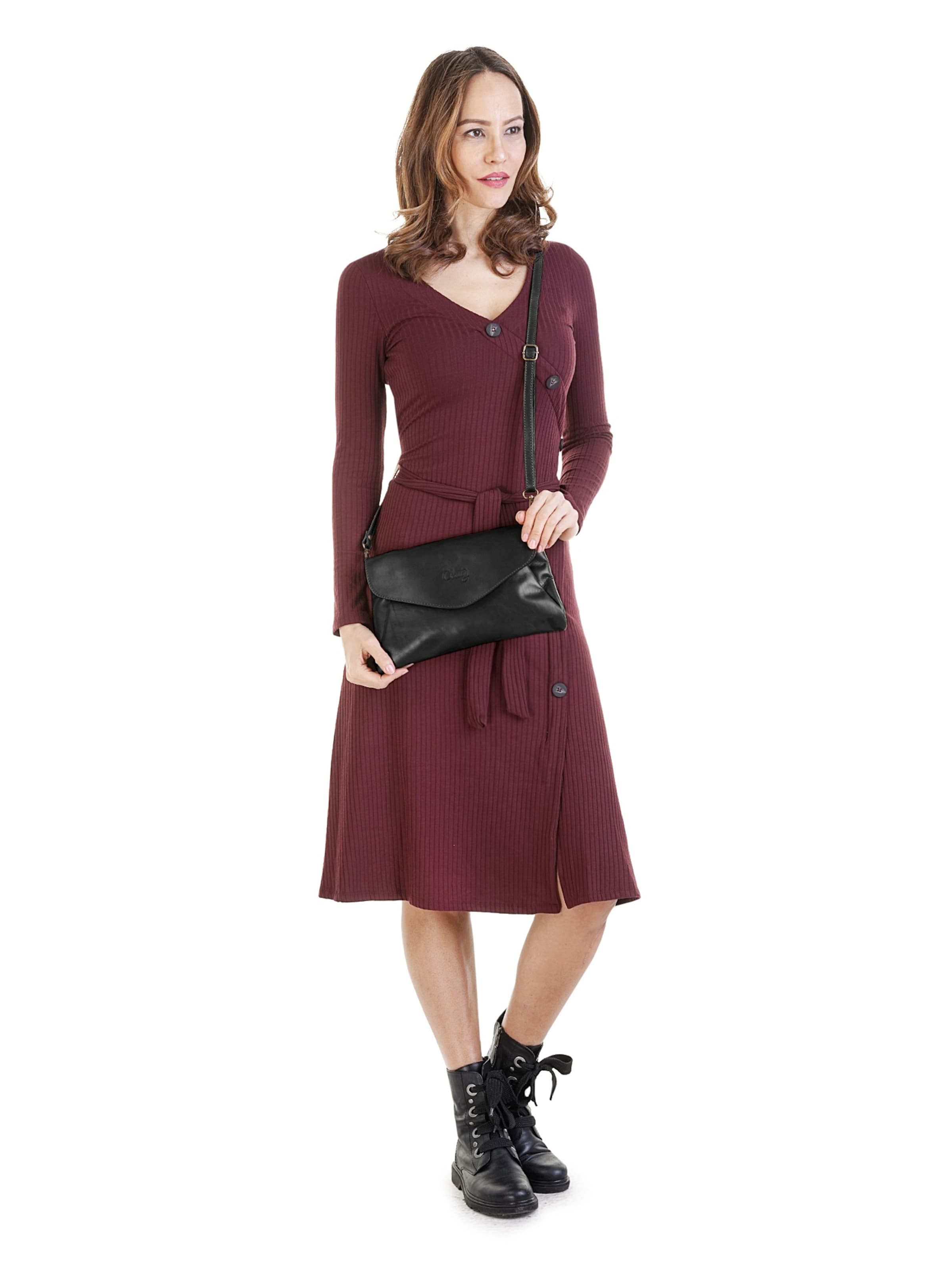 Pochette Cluty en noir : devant