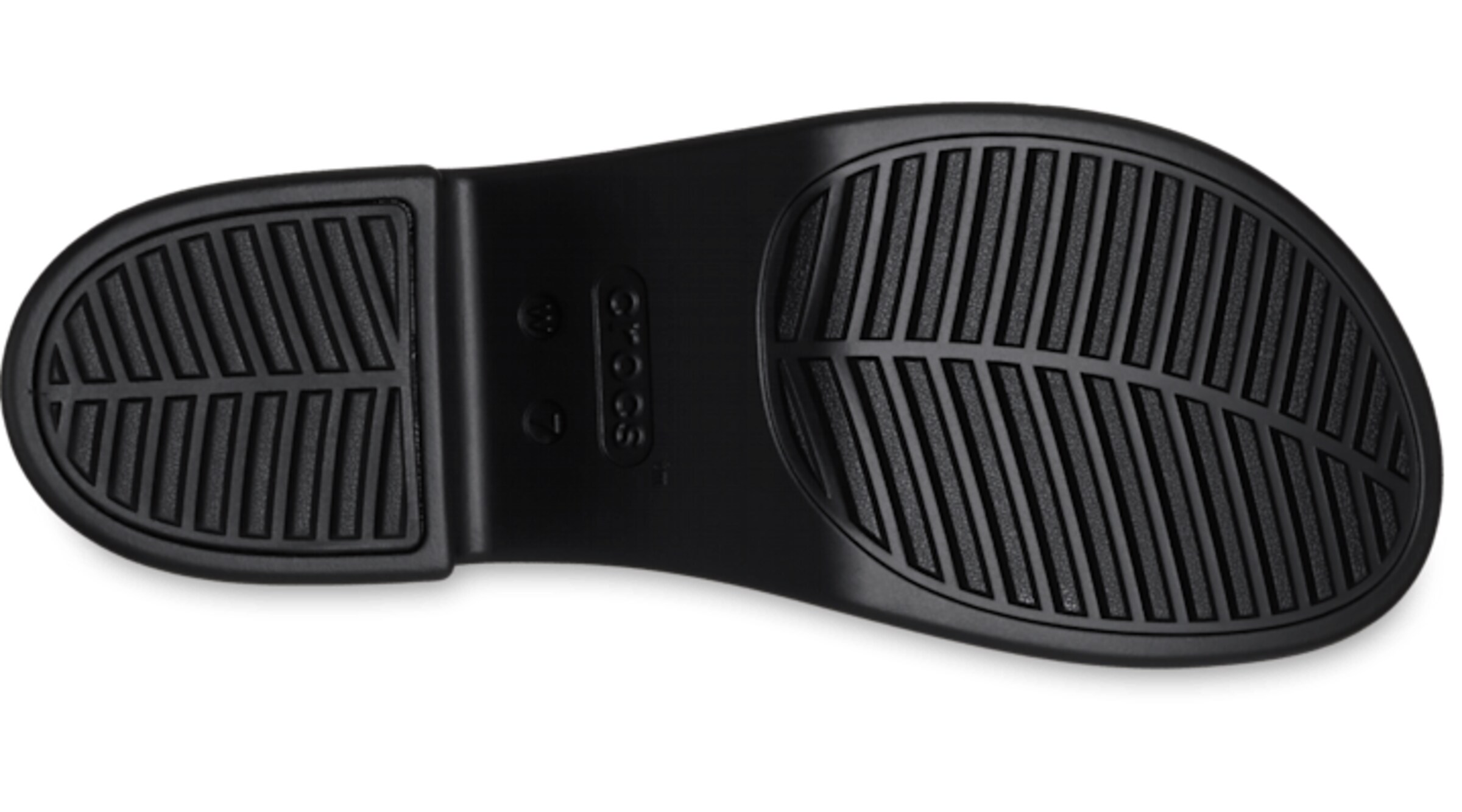 Crocs Plätu 'Brooklyn', värv must