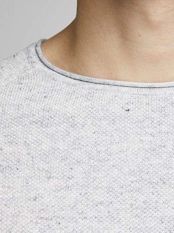 JACK & JONES Regular fit Sweater 'Hill' in Grey