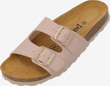Palado Pantolette 'Palado Milos Matt' in Pink: Vorderseite