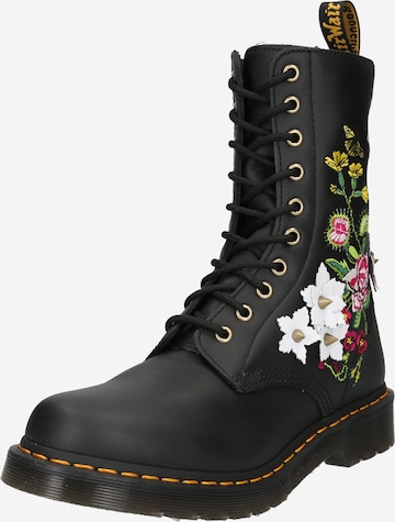 Bottines à lacets Dr. Martens en noir : devant