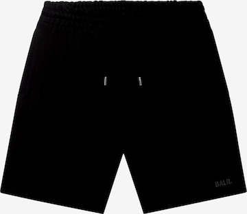 BALR. Regular Shorts 'Logo' in Schwarz: Vorderseite