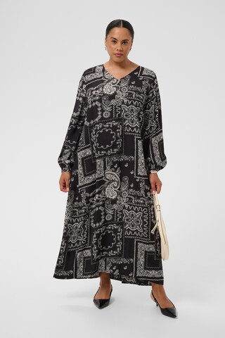 KAFFE CURVE Dress in Black