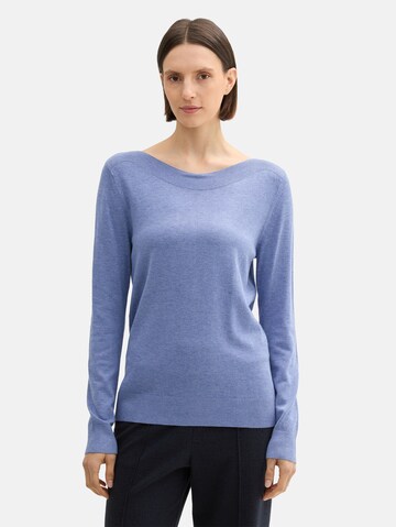 TOM TAILOR Pullover in Blau: Vorderseite