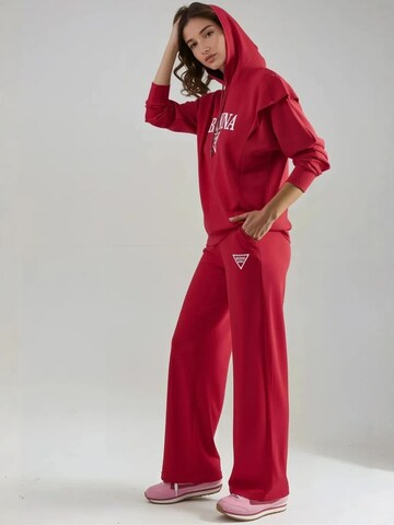 Lady Bersan Huispak 'Zweiteiliges Set' in Rood
