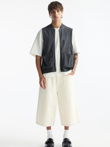Pull&Bear Sweatjacke in Grau