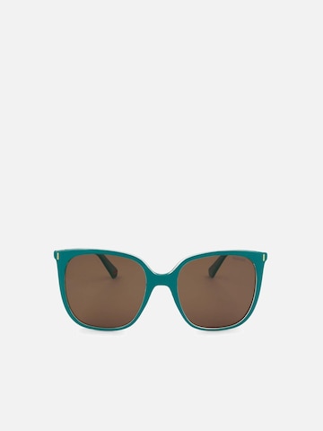 Polaroid - Gafas de sol 'Polaroid PLD 6218/S Havana 56/19/140 Women Sunglasses' en verde: frente