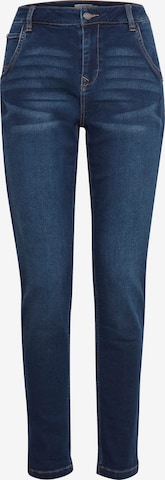 Fransa Jeans 'VILJA' in Blauw: voorkant