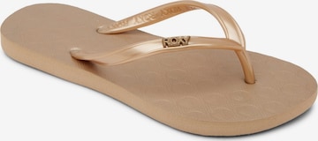 Sandales 'Viva Vi' ROXY en or : devant