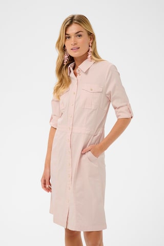 Rochie tip bluză 'CROttilie' de la Cream pe roz: față